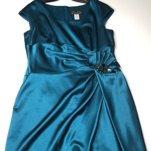 Emerald Green dress from Nordstrom
